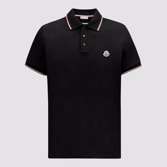 Moncler Logo patch polo shirt - Picture 1 of 7